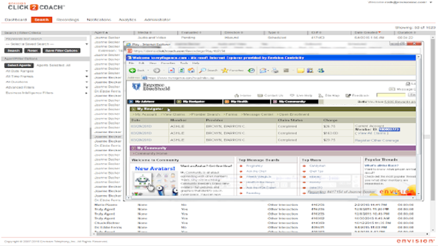 Click2Coach screenshot