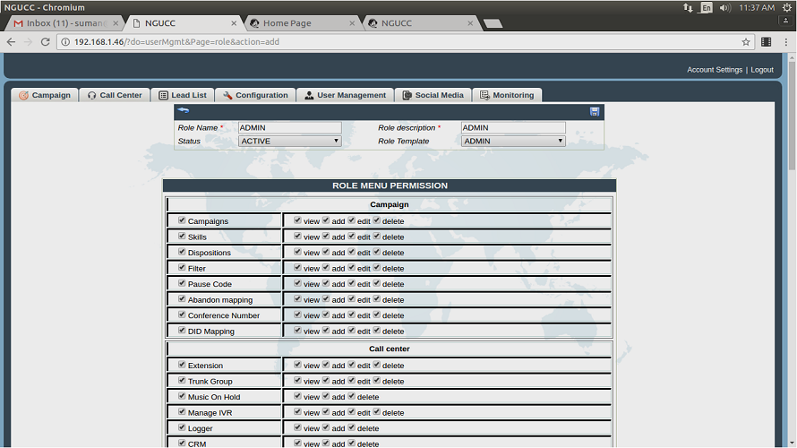 Contaque screenshot