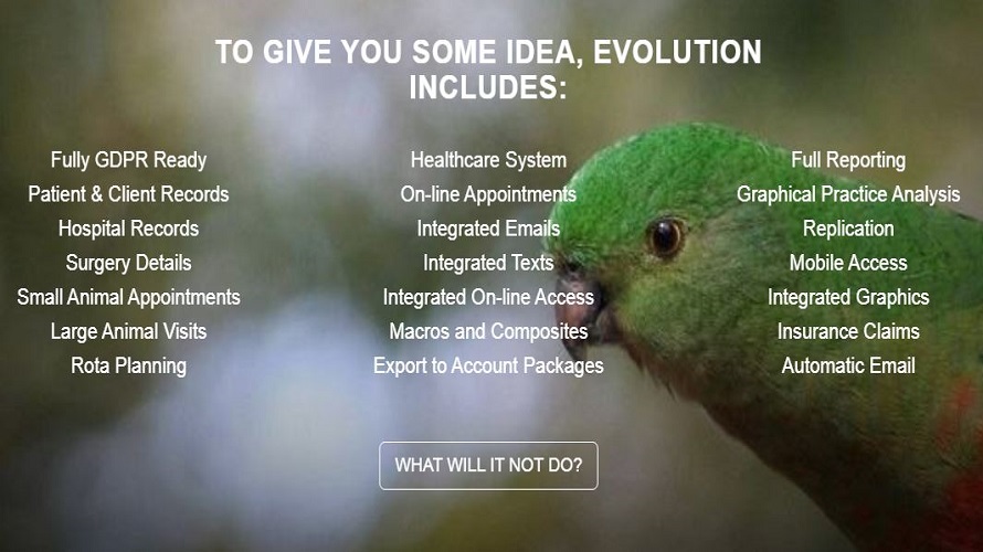 Evolution screenshot