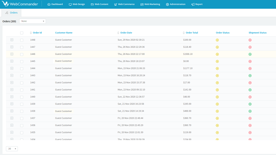 WebCommander