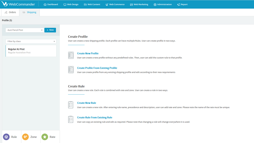 WebCommander