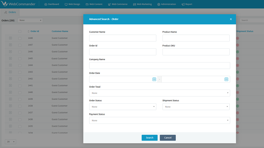 WebCommander