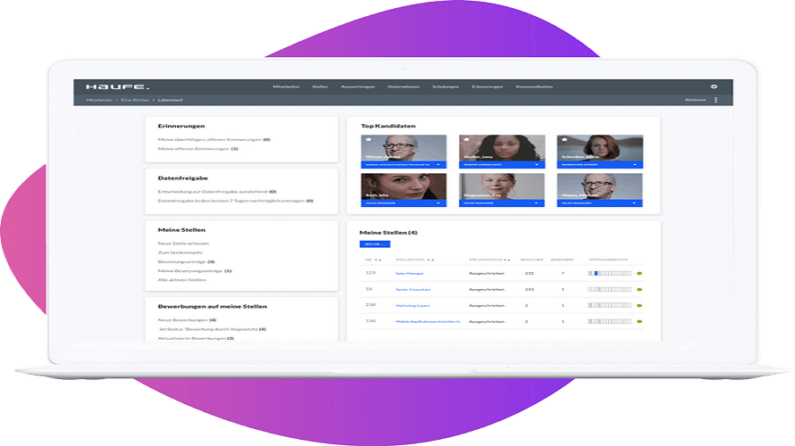 Haufe Talent Management screenshot