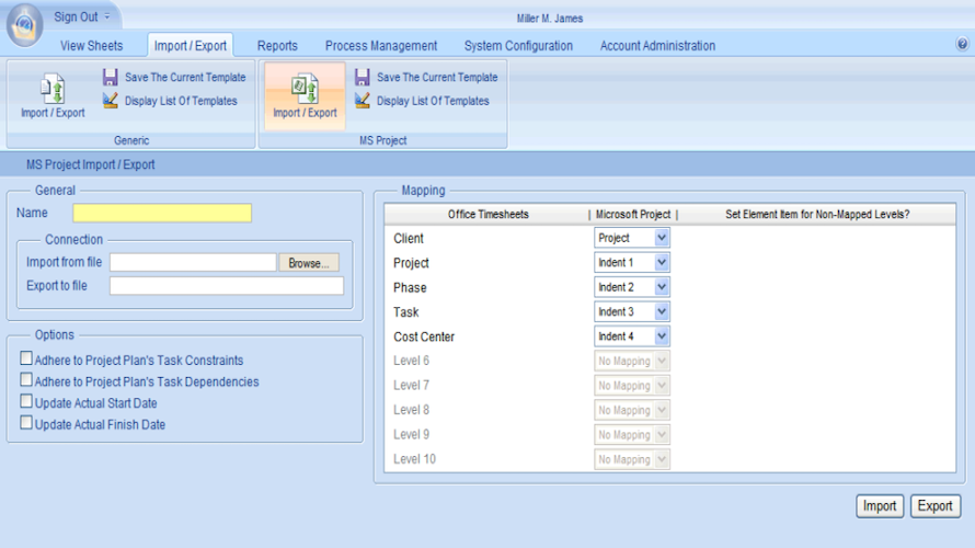 Office Timesheets 