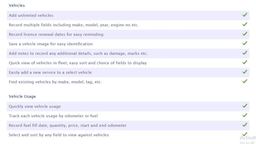 iMagic Fleet Maintenance screenshot