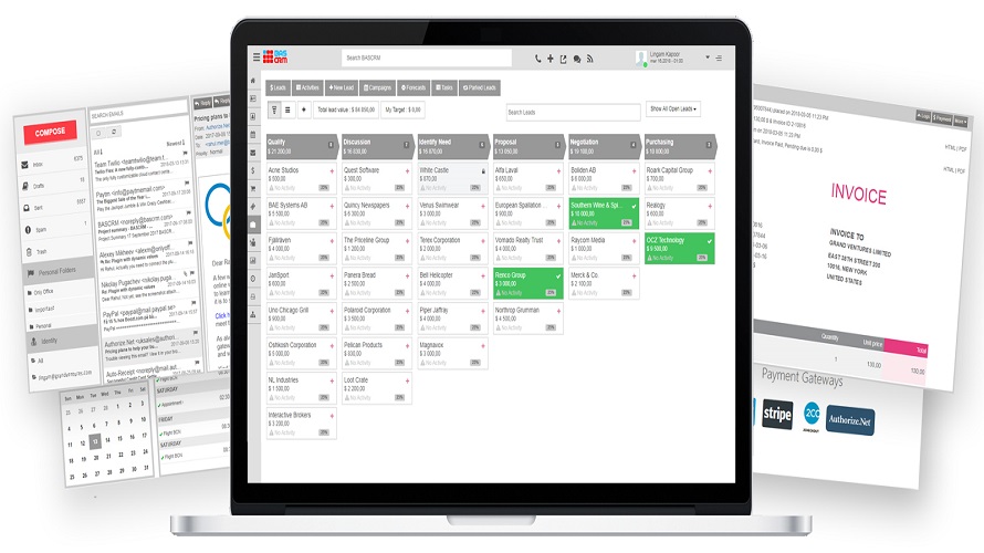 BASCRM screenshot