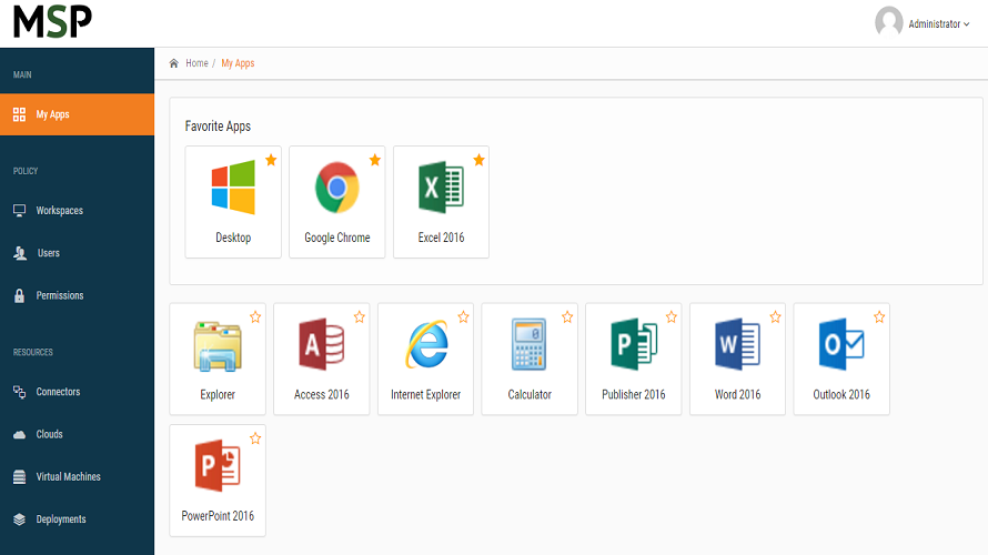 Neverfail Workspaces