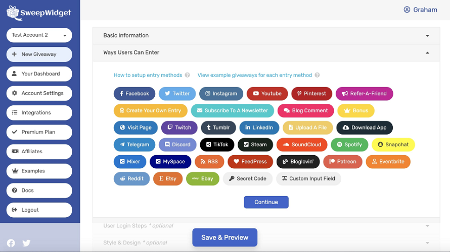 SweepWidget