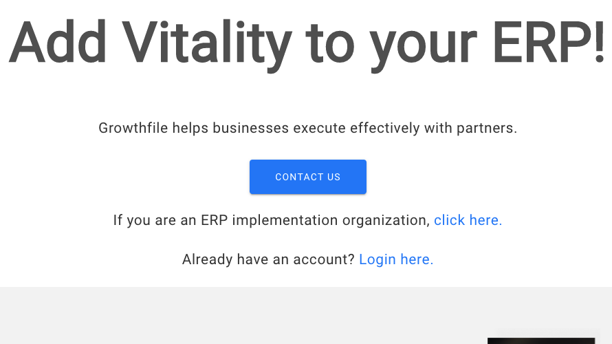 Growthfile screenshot