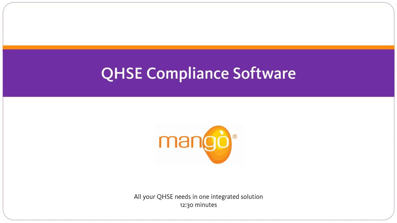 Mango QHSE