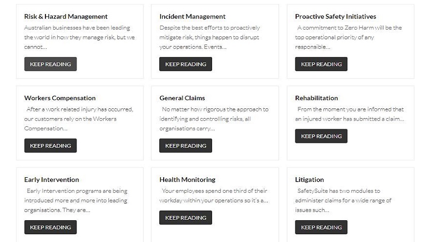 SafetySuite screenshot