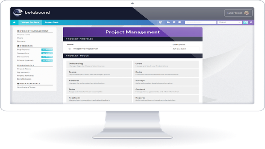 Centercode screenshot