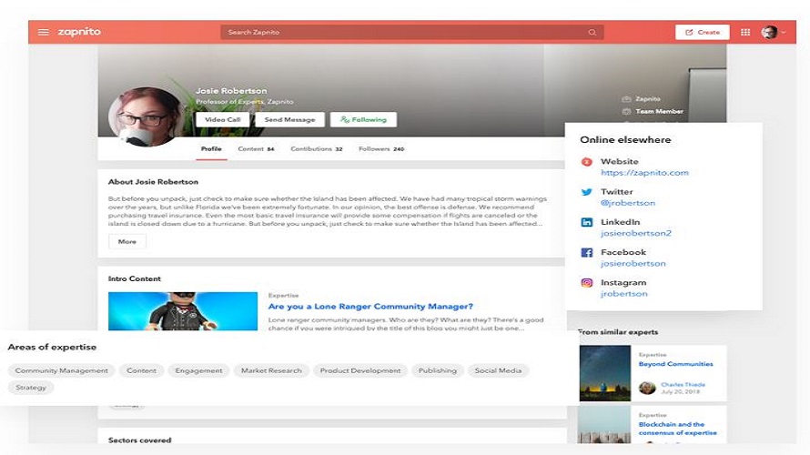 Zapnito screenshot