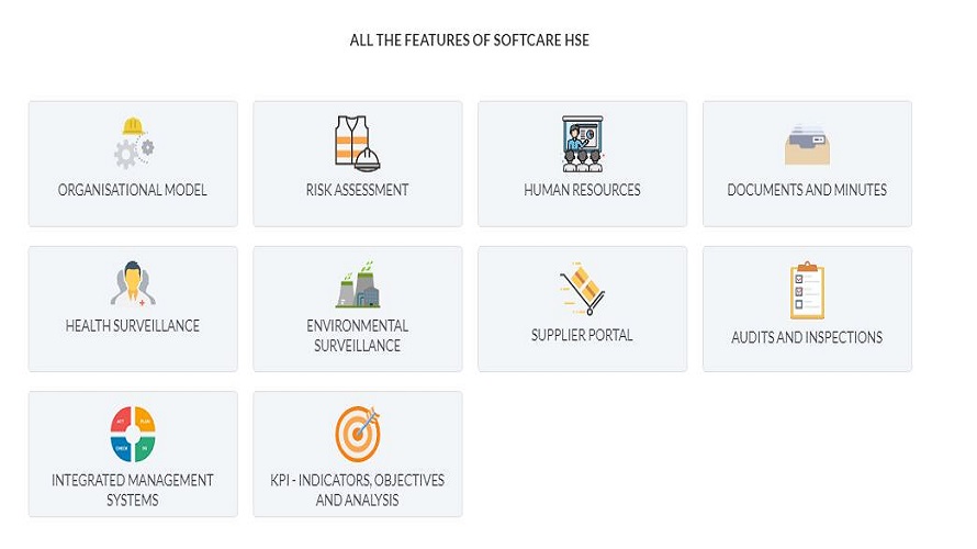 Softcare HSE screenshot
