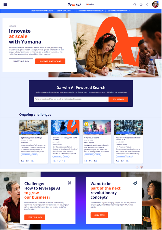 A fully personalized homepage designed to deliver an engaging, seamless user experience.