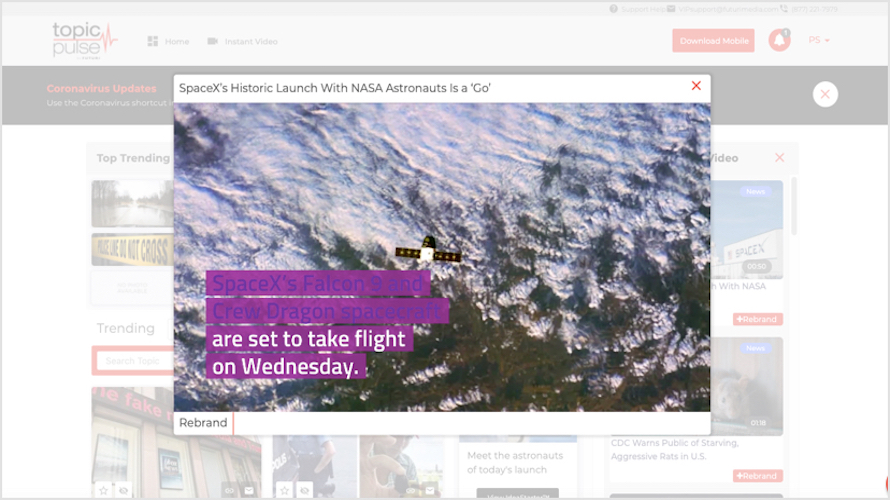 Topic Pulse screenshot