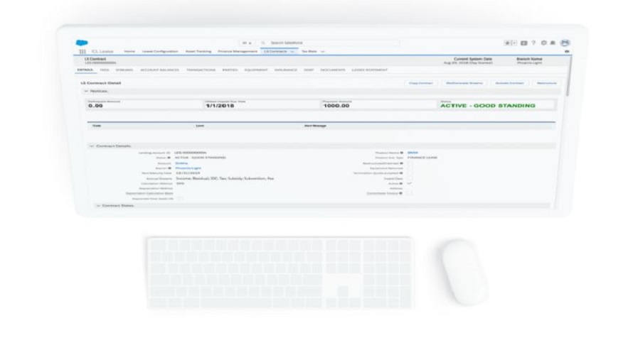 CL Lease screenshot