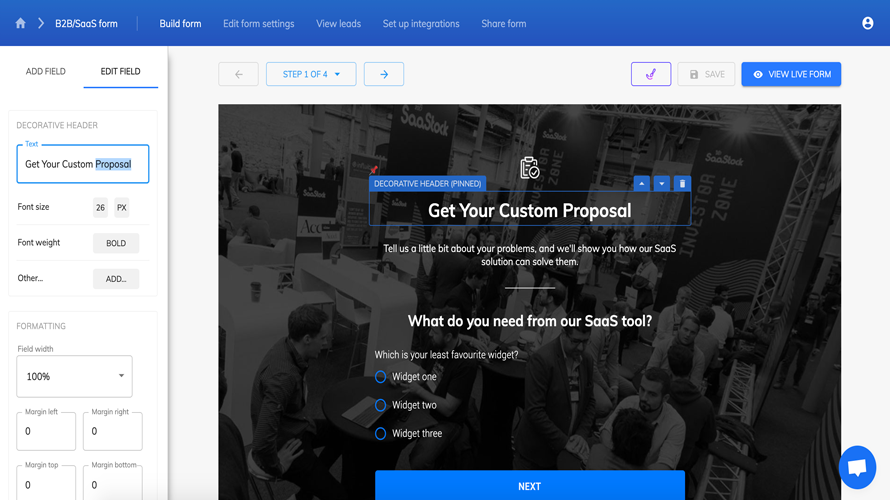 Growform screenshot