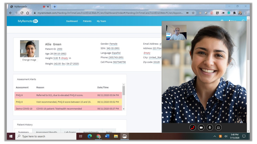 MyRemoteDr screenshot