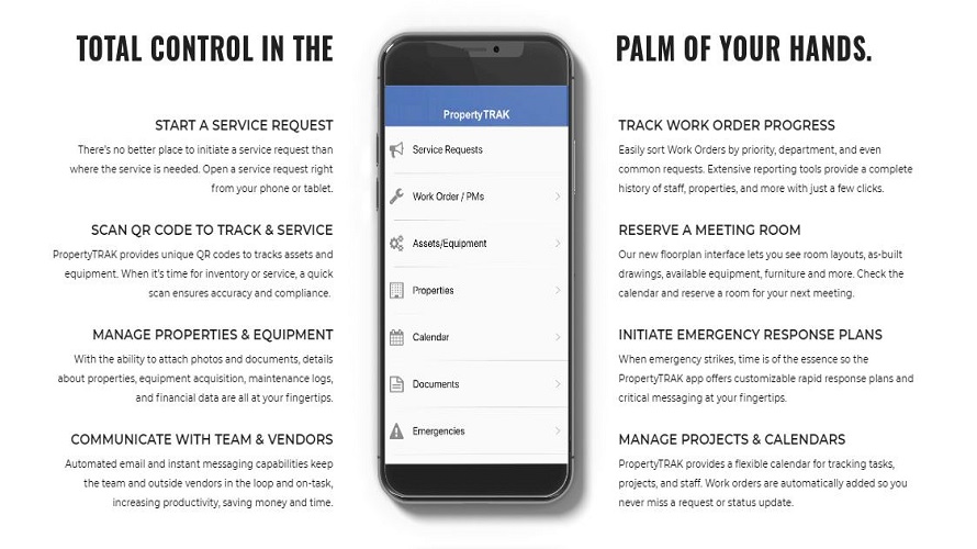PropertyTrak screenshot