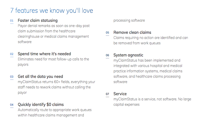 MyClaimStatus screenshot