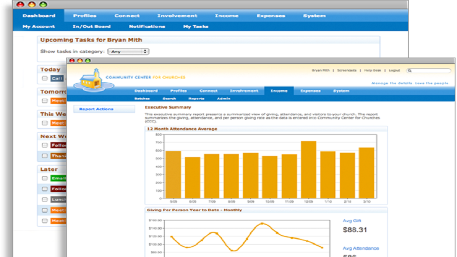 Community Center for Churches screenshot
