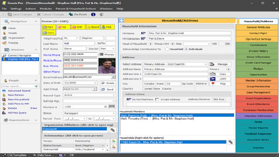 Gnosis for Non-Profits screenshot