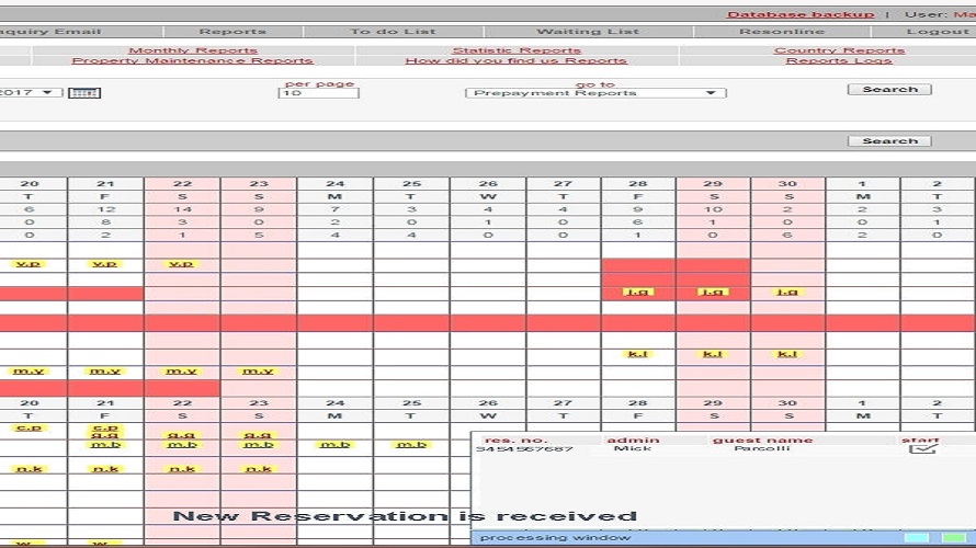 Interaction Booking Manager