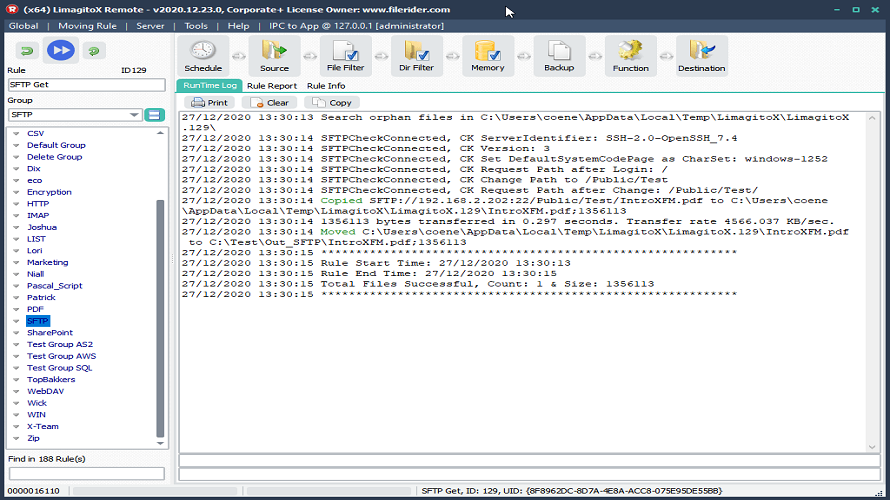 Limagito filemover screenshot