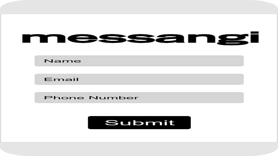 Messangi screenshot