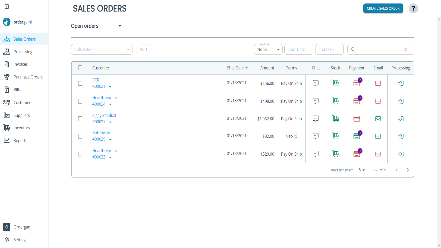 Ordergami