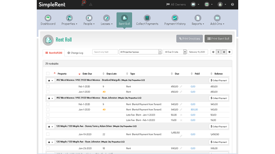 SimpleRent screenshot