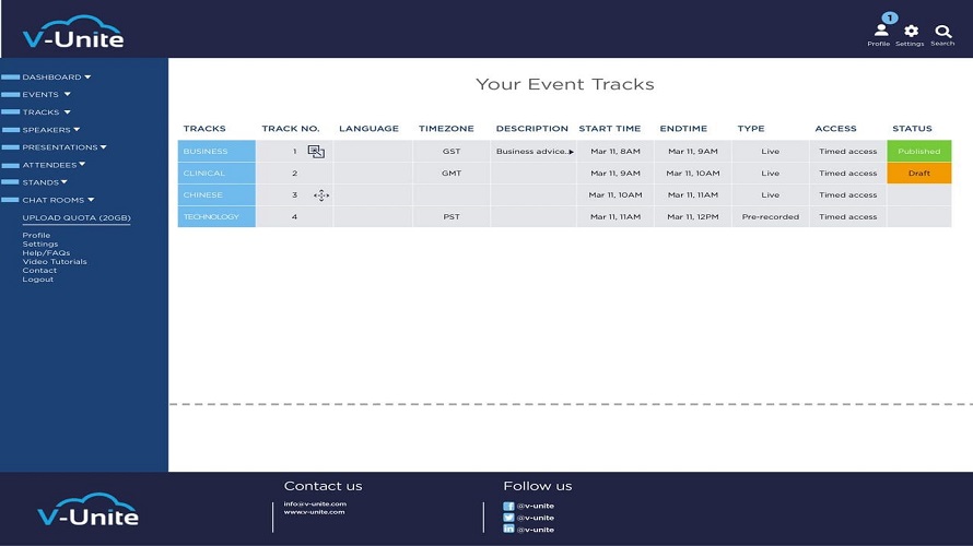 V-Unite screenshot