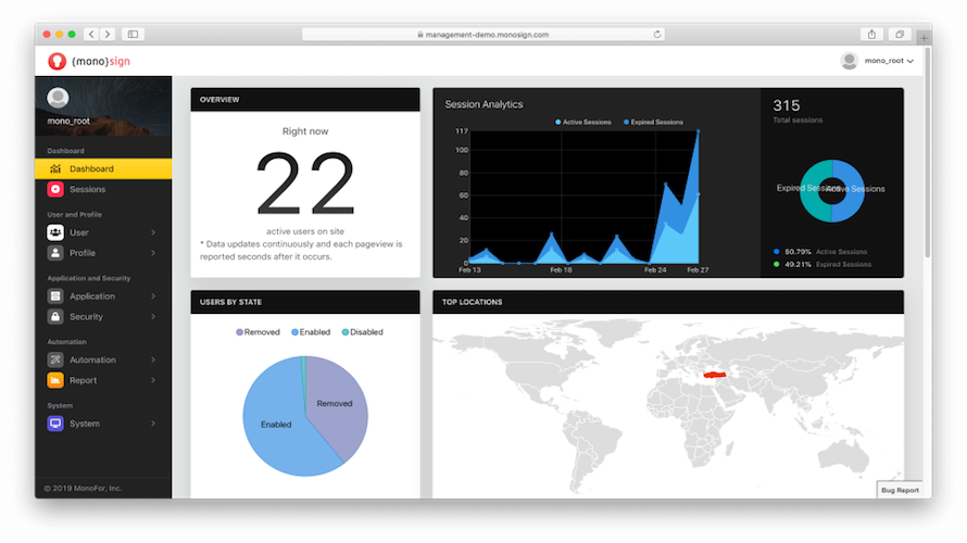 MonoSign screenshot