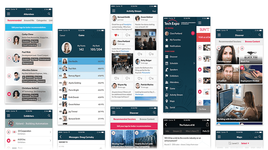 Eventbase screenshot