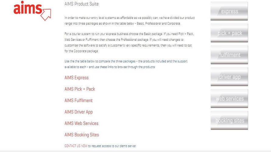  AIMS Express screenshot