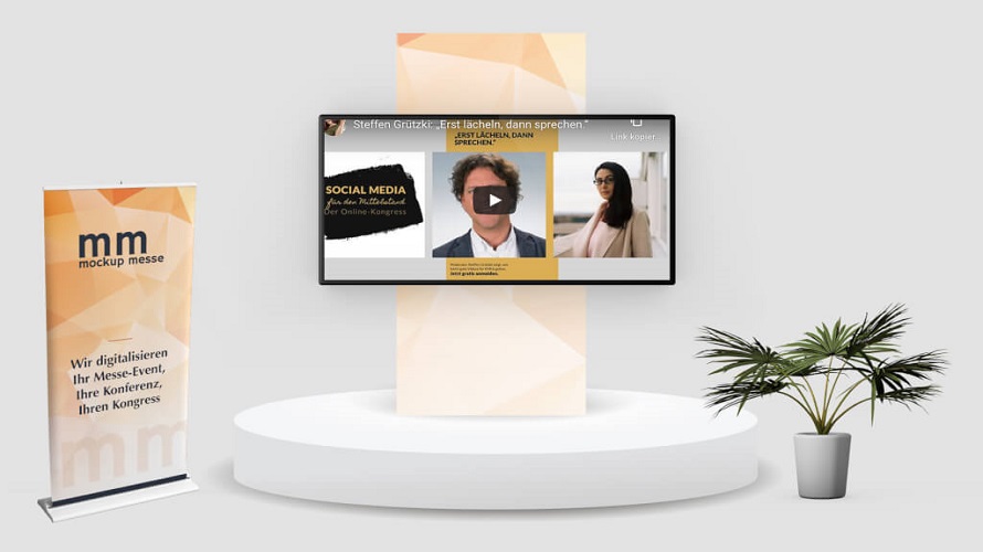 Mockup Messe screenshot