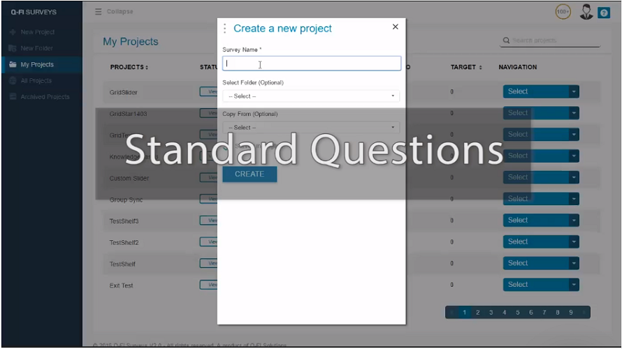 Q-Fi Surveys screenshot