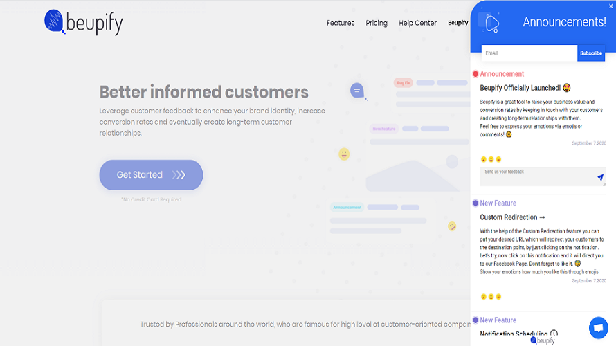 Beupify screenshot
