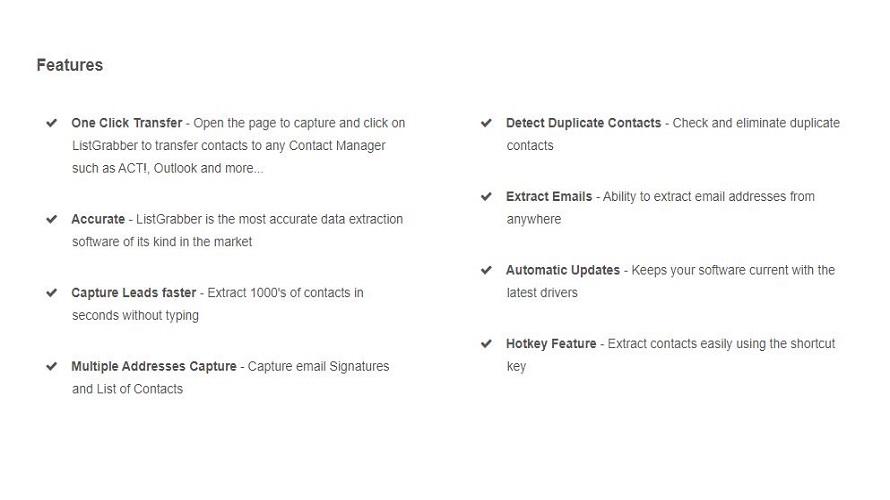 ListGrabber Standard
