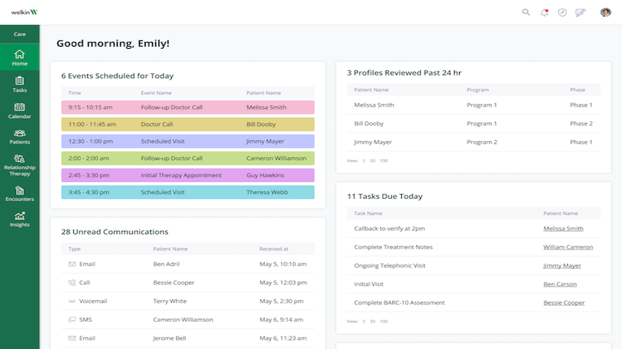 Welkin Health screenshot