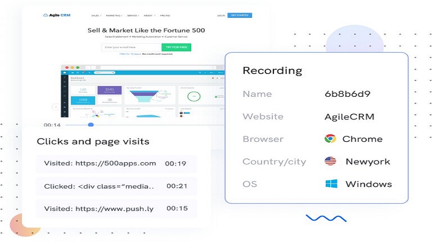 Site Recording screenshot