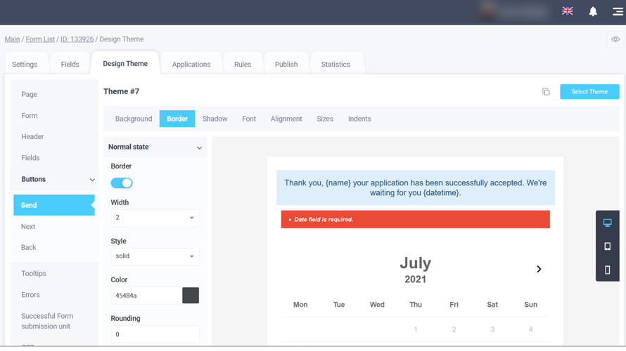 FormDesigner screenshot
