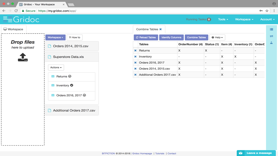 Gridoc screenshot