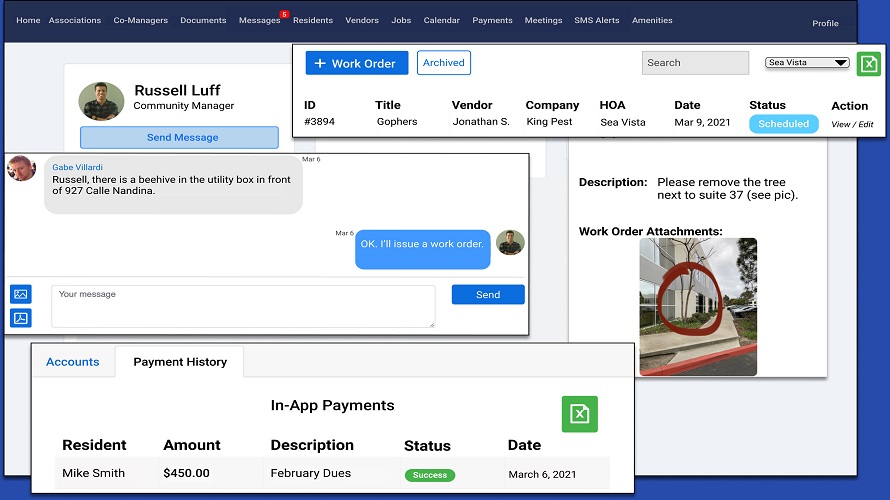 HOA Messenger screenshot