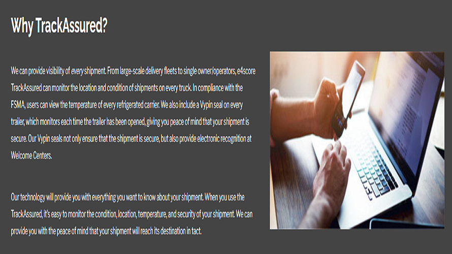 TrackAssured screenshot