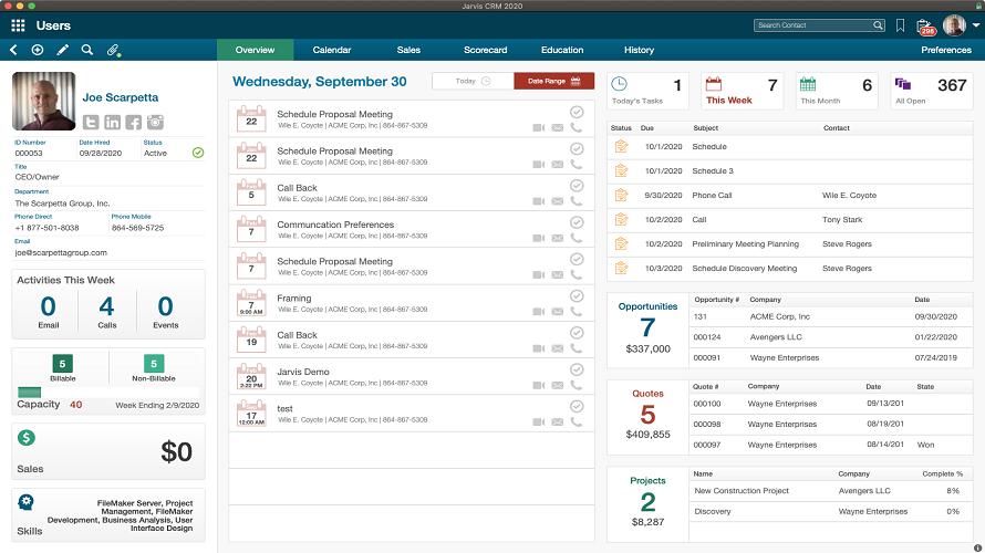 Jarvis CRM