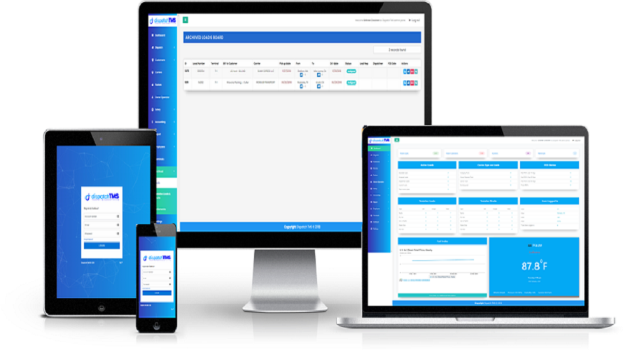DispatchTMS screenshot