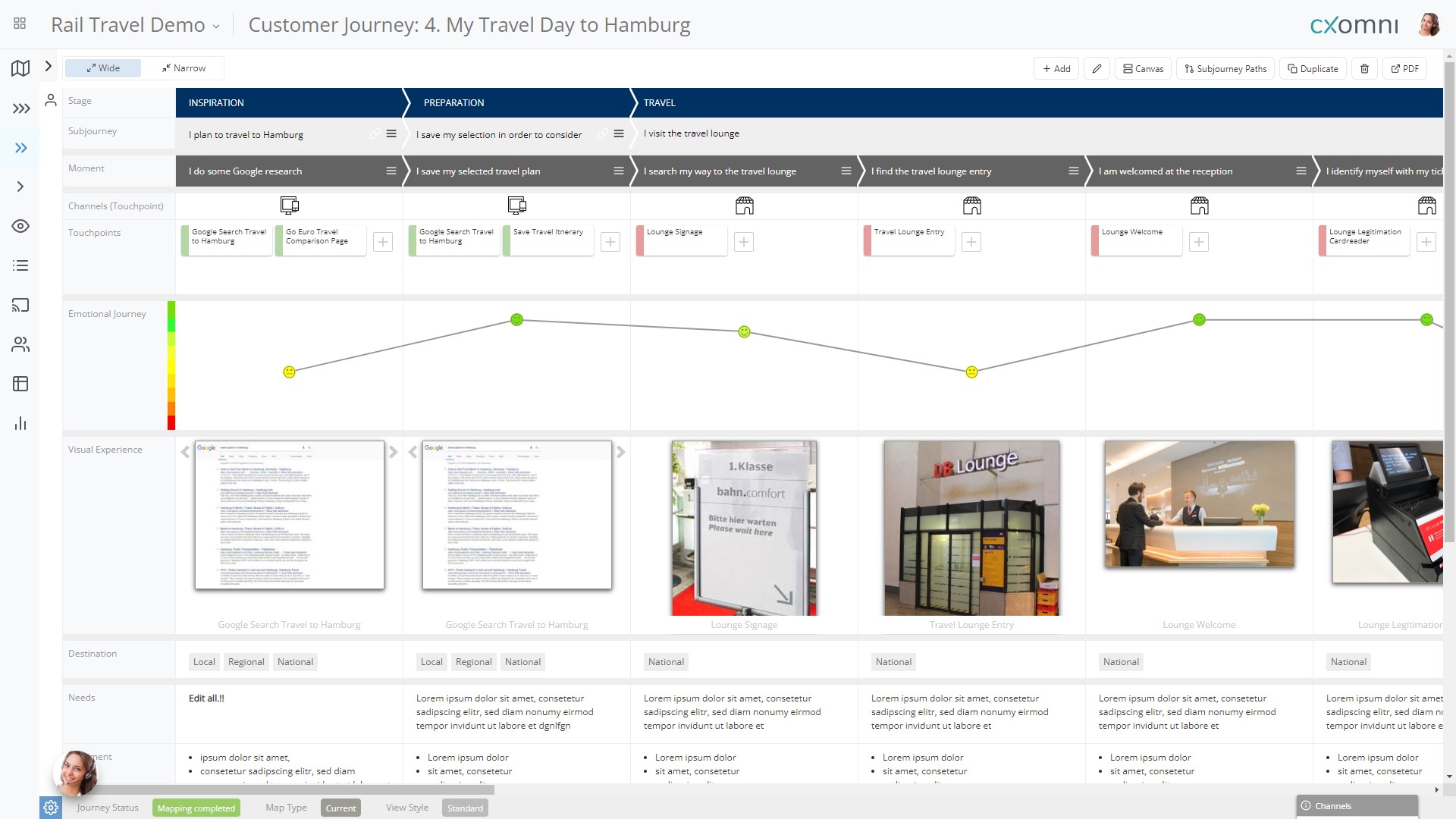 cxomni Journey Map