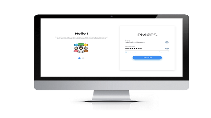 PixlCFS screenshot